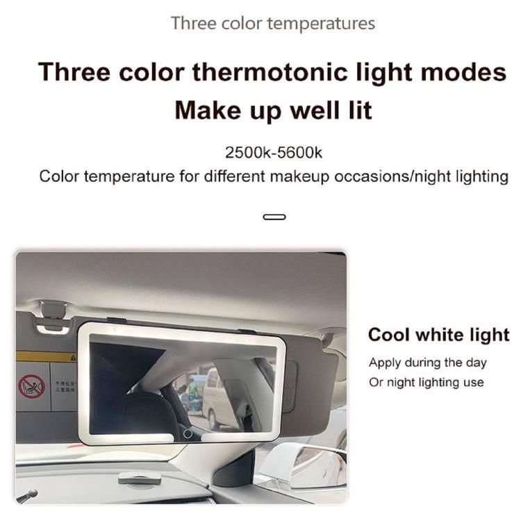 Rechargeable Car Makeup Mirror with LED Lights | đ„FLAT 50% SAVINGđ„